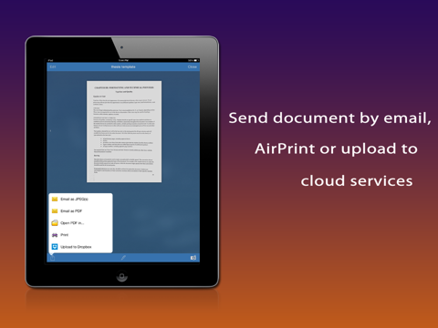 Quick Scanner : Quickly scan document, receipt, note, business card, image into high-quality PDF documentsのおすすめ画像4