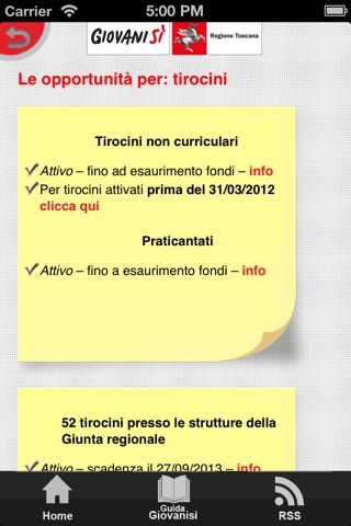 Giovanisì screenshot 3