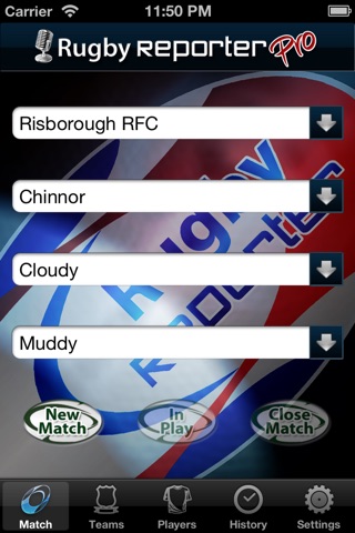 Rugby Reporter Pro screenshot 4