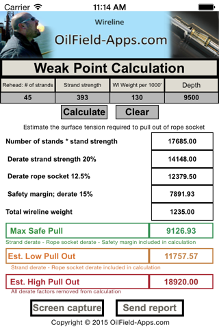 Pull Out Calc screenshot 2