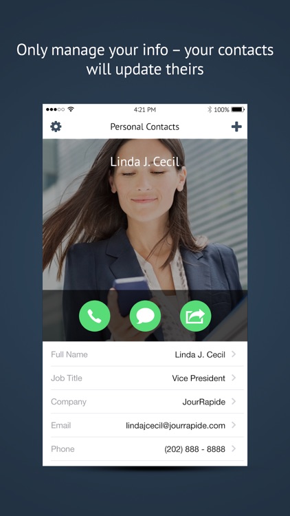 Personal Contacts – private contact syncing powered by the Personal Cloud