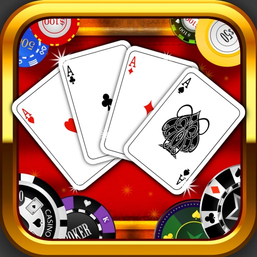 Ace 5 Card Draw Poker Free iOS App