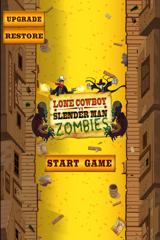 A Call of Monsters: Slender Man Zombies Vs Lone Cowboy - HD Shooting Game screenshot 2