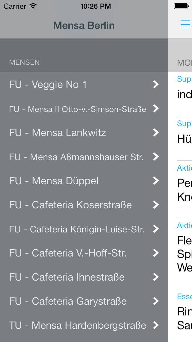 How to cancel & delete Mensa Berlin from iphone & ipad 2