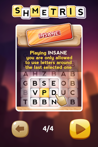 Shmetris - word game like letris screenshot 4