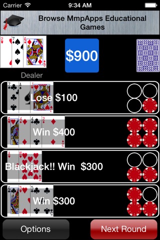 Crackjack - an Addictive Game of Blackjack screenshot 4