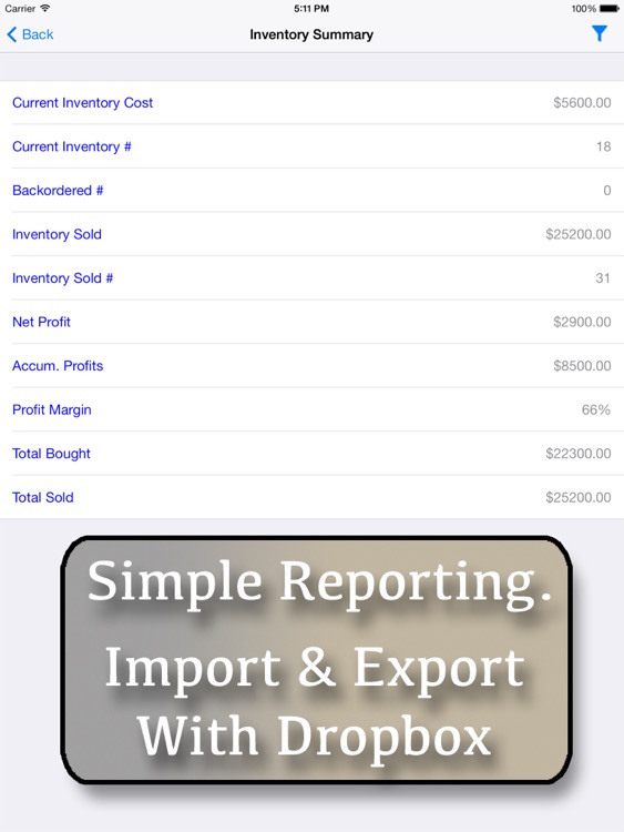 Inventory Now Lite for iPad