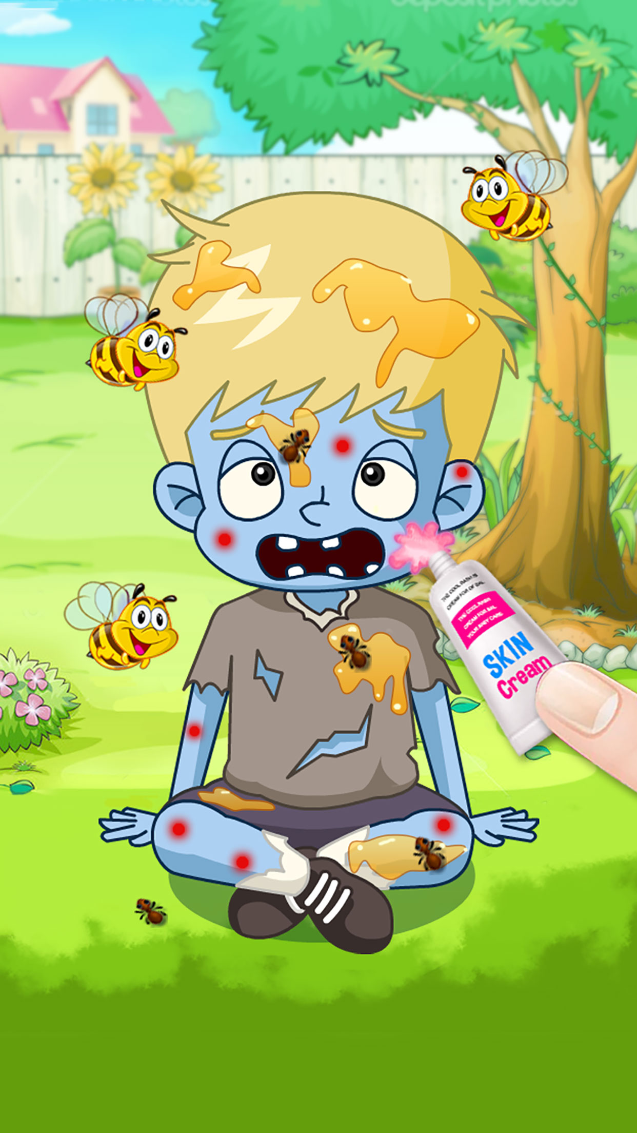 Halloween Zombies Kids Doctor - Fun Halloween Games for kids! screenshot 5
