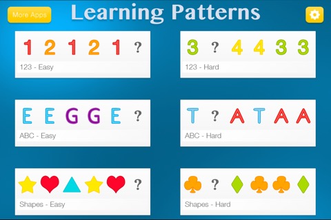 Learning Patterns PRO - Help Kids Develop Critical Thinking and Pattern Recognition Skillsのおすすめ画像1