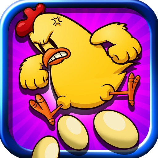 Angry Chicken Egg Drop Surprise Pro icon