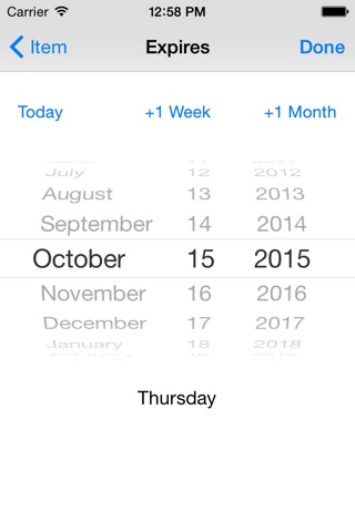 Use By Date screenshot 2