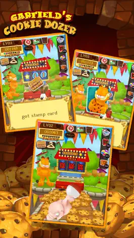 Game screenshot Garfield Cookie Dozer apk