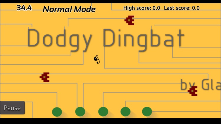 Dodgy Dingbat - Endless Reaction Time Game