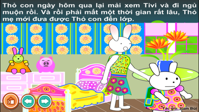 Screenshot #2 pour Chiếc đồng hồ của Thỏ con (Truyện thiếu nhi của tác giả Hiền Bùi)