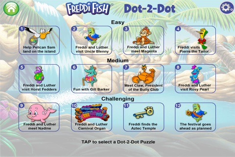 Freddi Fish's Fun House screenshot 4