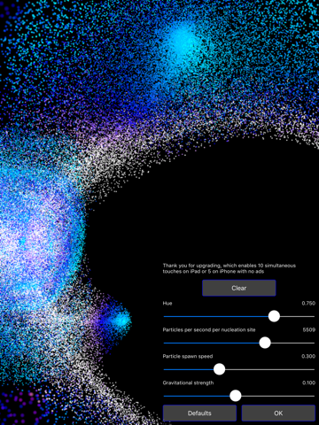 Particlescape iPad screenshot
