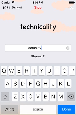 Rhyme Time - Find Rhyming Words screenshot 3