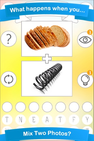 Mix Two Photos - A Word Photo Puzzle Game for your Brain screenshot 2