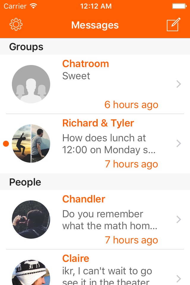 Recess - Message Other Students screenshot 2