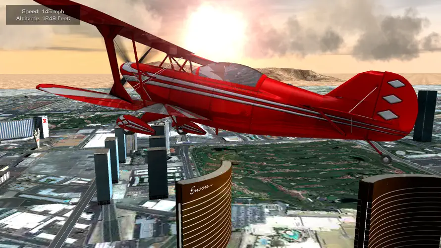 Flight Unlimited Las Vegas - Flight Simulator screenshot 1