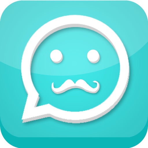 Great Stickers for WhatsApp, Viber, Line, Tango, Snapchat, Kik & WeChat Messengers - FREE Edition Icon