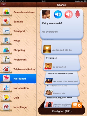 iTalk Spanish: Conversation guide - Learn to speak a language with audio phrasebook, vocabulary expressions, grammar exercises and tests for english speakers HD screenshot 2