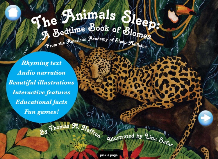 The Animals Sleep: A Bedtime Book of Biomes