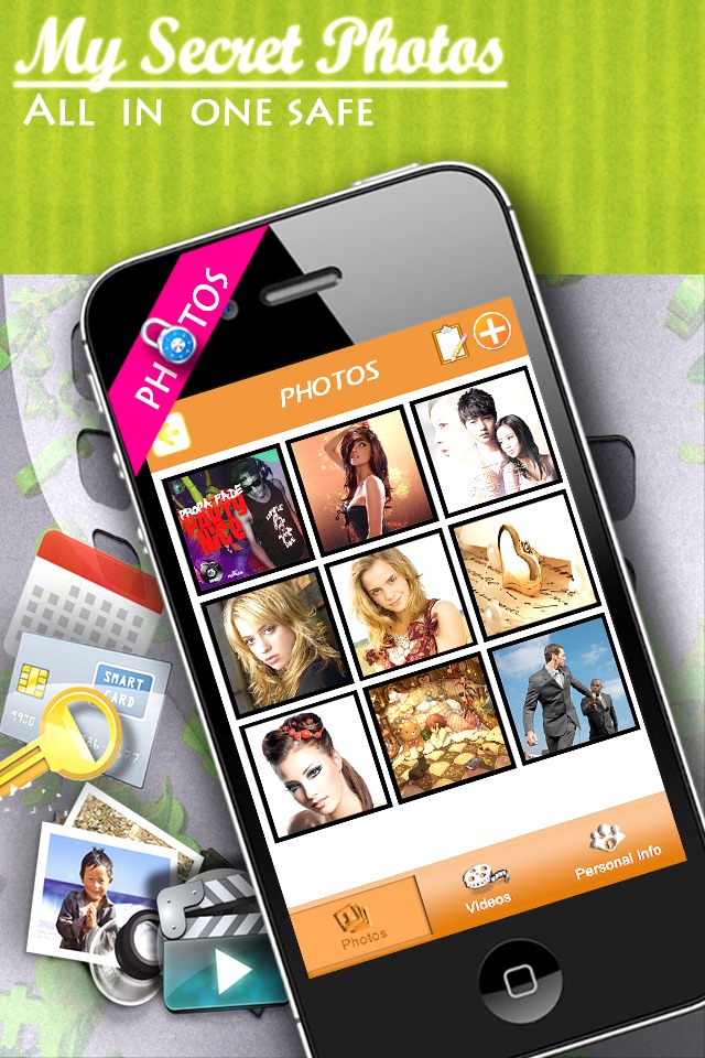 MyCalendar TopSecrete Free - Hide and lock private photo,video and secret info + protected by BirthDay Calendar screenshot 2