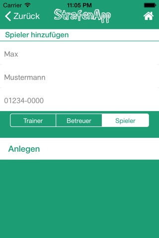 StrafenApp screenshot 2