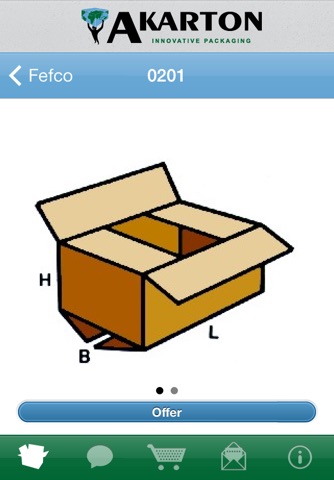 Akarton packaging guide screenshot 2