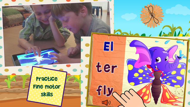 ‎Animals Flip and Mix- ABC Cognitive Learning Game for Kindergarten and Preschool Kids Screenshot
