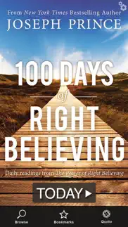 100 days of right believing iphone screenshot 1