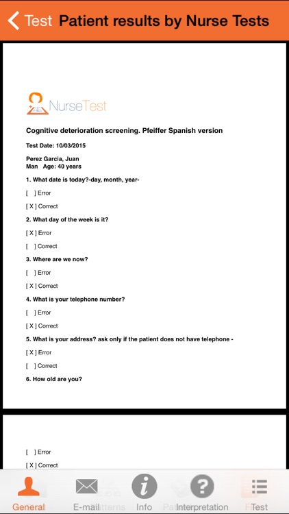 Nurse Test - Nursing and Paramedic healthcare questionnaire screenshot-4