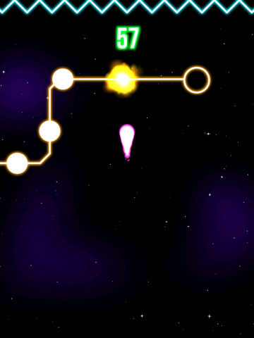 Rock Shot hit dots following hard rock rhythm and music iPad screenshot
