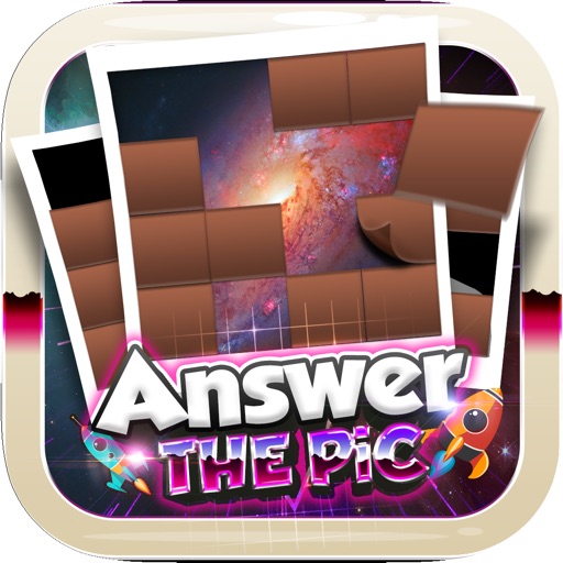 Answers The Pics : Galaxy & Space Trivia Pictures Puzzles Games icon