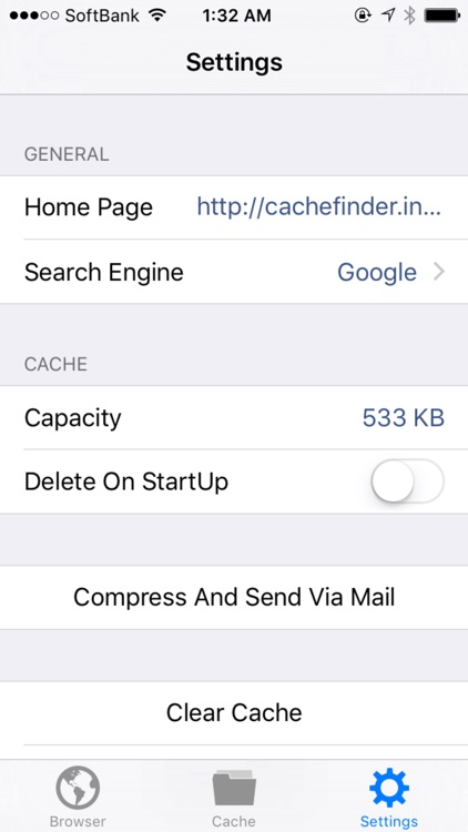 Browser Cache Saver - CacheFinder