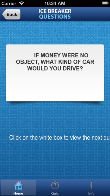 Ice Breaker Questions