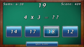 Simple Sums 2 - Free Multiplayer Maths Game screenshot