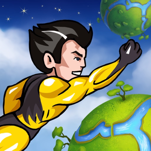 Super Hero Action Man - Best Fun Adventure Race to the Planets Game