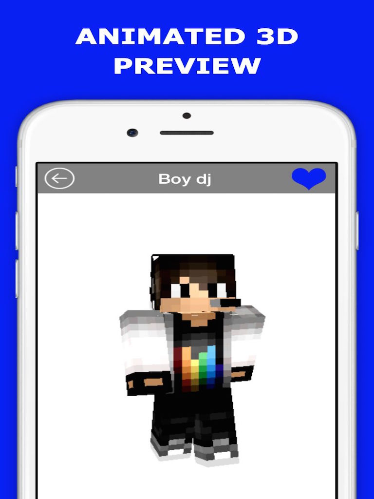 Animated Boy Skins for Minecraft PE FREE