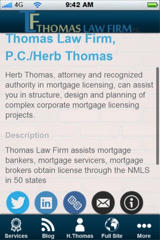 Thomas Law Mortgage Licenses screenshot 3