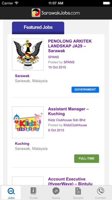 Screenshot #2 pour Sarawak-Jobs