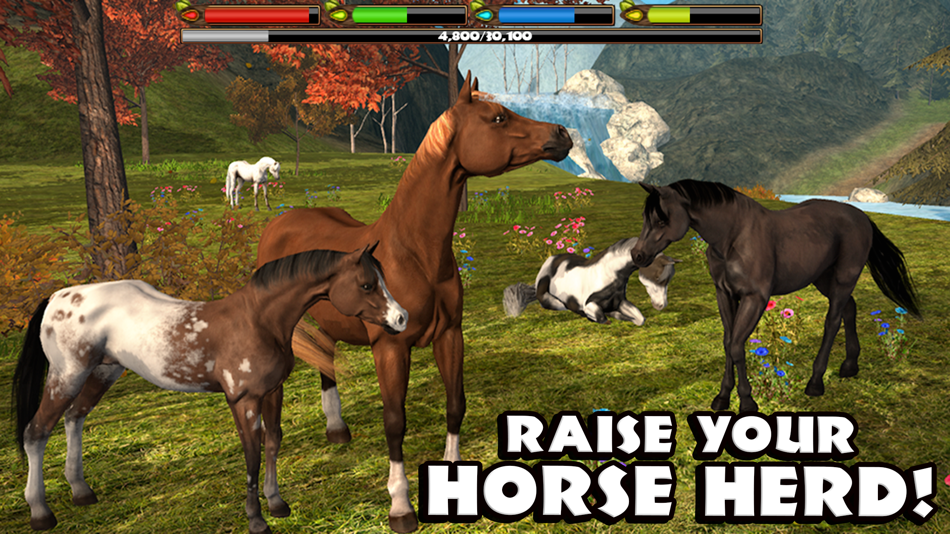 #2. Ultimate Horse Simulator (iOS) Podle: Gluten Free Games