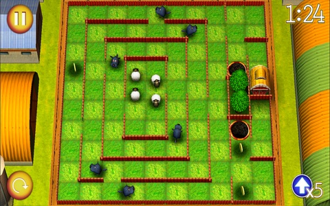 Running Sheep: Tiny Worlds Lite screenshot 2