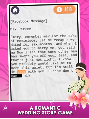 Wedding Episode Choose Your Story - my interactive love dear diary games for teen girls 2! iPad screenshot 1 - Games app