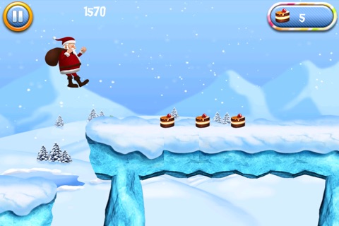 A Santa Sweet Candy Run - Christmas Winter Adventure on Xmas Eve screenshot 3