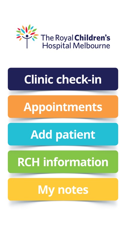RCH Clinic Check In