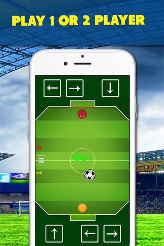 Chaos Soccer Scores Goal - Multiplayer football flick screenshot 2