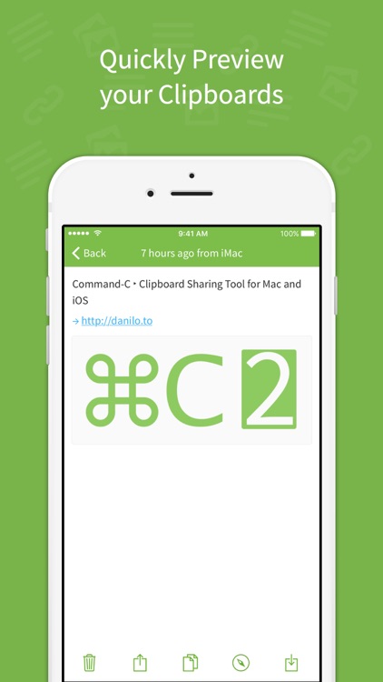 Command-C — Clipboard Sharing Tool for Mac and iOS