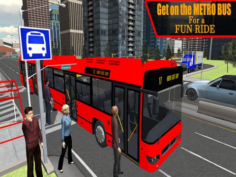 3D地下鉄・バスシミュレータ - 公共交通機関のサービス＆トラック運転手の駐車シミュレーターのゲームのおすすめ画像2